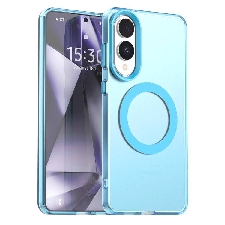 Candy Magsafe PC Hybrid TPU Phone Case, For Samsung Galaxy S26+ 5G, For Samsung Galaxy S26 Ultra 5G, For Samsung Galaxy S26 5G, For Samsung Galaxy S25 FE 5G, For Samsung Galaxy S25 Edge 5G, For Samsung Galaxy S25 5G