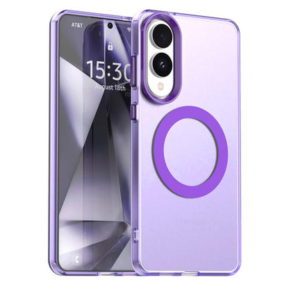 Candy Magsafe PC Hybrid TPU Phone Case, For Samsung Galaxy S26+ 5G, For Samsung Galaxy S26 Ultra 5G, For Samsung Galaxy S26 5G, For Samsung Galaxy S25 FE 5G, For Samsung Galaxy S25 Edge 5G, For Samsung Galaxy S25 5G