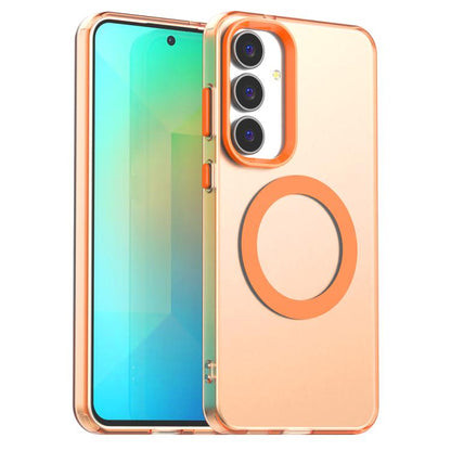 Candy Magsafe PC Hybrid TPU Phone Case, For Samsung Galaxy S26+ 5G, For Samsung Galaxy S26 Ultra 5G, For Samsung Galaxy S26 5G, For Samsung Galaxy S25 FE 5G, For Samsung Galaxy S25 Edge 5G, For Samsung Galaxy S25 5G