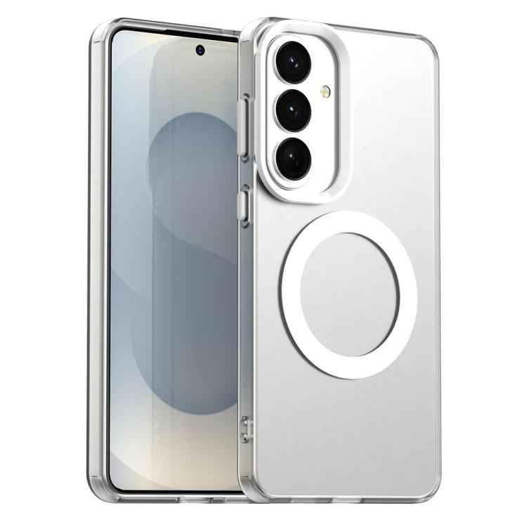 Candy Magsafe PC Hybrid TPU Phone Case, For Samsung Galaxy S26+ 5G, For Samsung Galaxy S26 Ultra 5G, For Samsung Galaxy S26 5G, For Samsung Galaxy S25 FE 5G, For Samsung Galaxy S25 Edge 5G, For Samsung Galaxy S25 5G