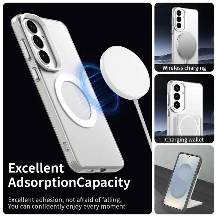 Candy Magsafe PC Hybrid TPU Phone Case, For Samsung Galaxy S26+ 5G, For Samsung Galaxy S26 Ultra 5G, For Samsung Galaxy S26 5G, For Samsung Galaxy S25 FE 5G, For Samsung Galaxy S25 Edge 5G, For Samsung Galaxy S25 5G
