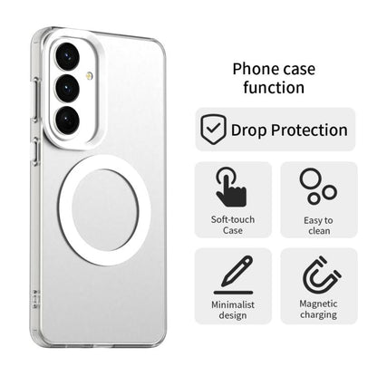 Candy Magsafe PC Hybrid TPU Phone Case, For Samsung Galaxy S26+ 5G, For Samsung Galaxy S26 Ultra 5G, For Samsung Galaxy S26 5G, For Samsung Galaxy S25 FE 5G, For Samsung Galaxy S25 Edge 5G, For Samsung Galaxy S25 5G