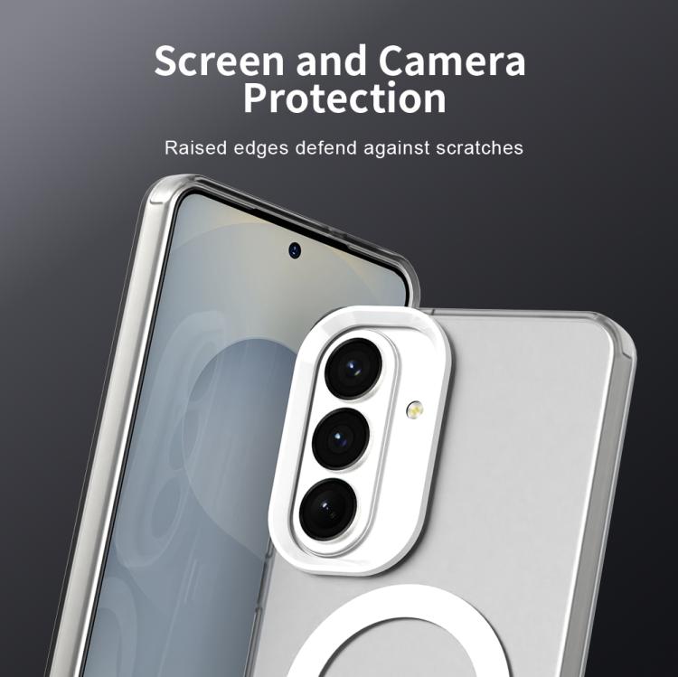 Candy Magsafe PC Hybrid TPU Phone Case, For Samsung Galaxy S26+ 5G, For Samsung Galaxy S26 Ultra 5G, For Samsung Galaxy S26 5G, For Samsung Galaxy S25 FE 5G, For Samsung Galaxy S25 Edge 5G, For Samsung Galaxy S25 5G