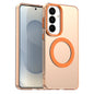 Candy Magsafe PC Hybrid TPU Phone Case, For Samsung Galaxy S26+ 5G, For Samsung Galaxy S26 Ultra 5G, For Samsung Galaxy S26 5G, For Samsung Galaxy S25 FE 5G, For Samsung Galaxy S25 Edge 5G, For Samsung Galaxy S25 5G
