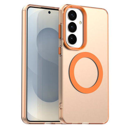 Candy Magsafe PC Hybrid TPU Phone Case, For Samsung Galaxy S26+ 5G, For Samsung Galaxy S26 Ultra 5G, For Samsung Galaxy S26 5G, For Samsung Galaxy S25 FE 5G, For Samsung Galaxy S25 Edge 5G, For Samsung Galaxy S25 5G