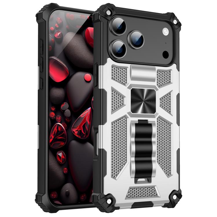Armor Shockproof TPU + PC Magnetic Phone Case with Holder