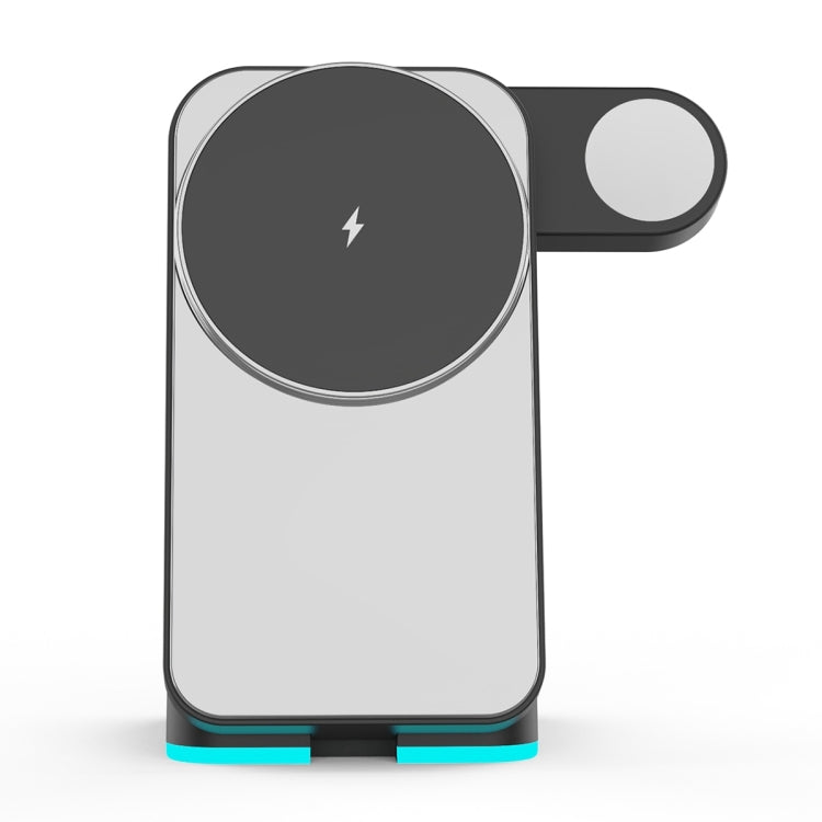 H62 RGB LED Light 3 in 1 Foldable Wireless Charger