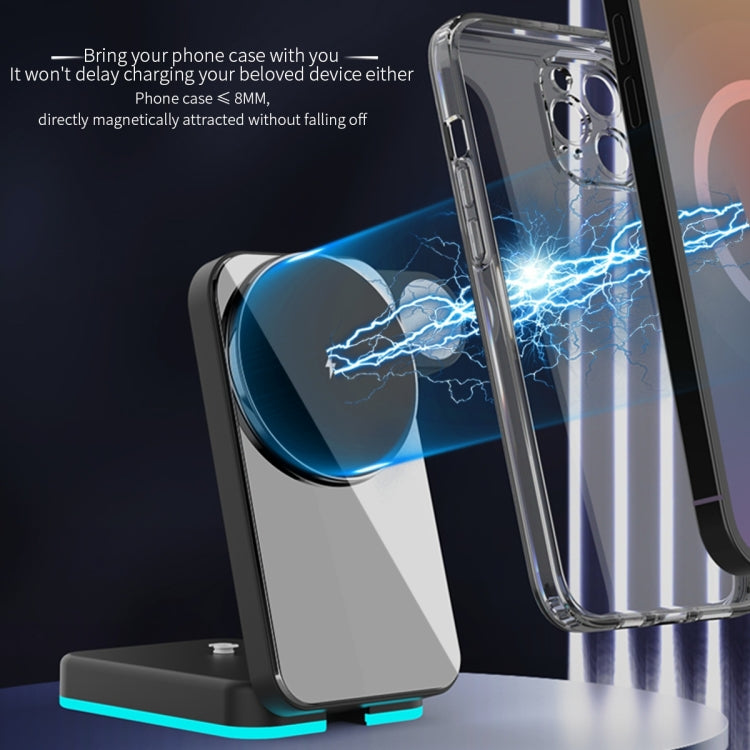 H62 RGB LED Light 3 in 1 Foldable Wireless Charger