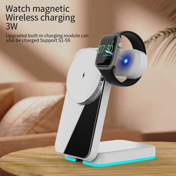 H62 RGB LED Light 3 in 1 Foldable Wireless Charger