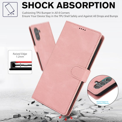 Fantasy Skin-feel Calfskin Texture Leather Phone Case, For Samsung Galaxy S24+ 5G, For Samsung Galaxy S24 5G, For Samsung Galaxy S23 FE 5G