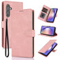 Fantasy Skin-feel Calfskin Texture Leather Phone Case, For Samsung Galaxy S24+ 5G, For Samsung Galaxy S24 5G, For Samsung Galaxy S23 FE 5G