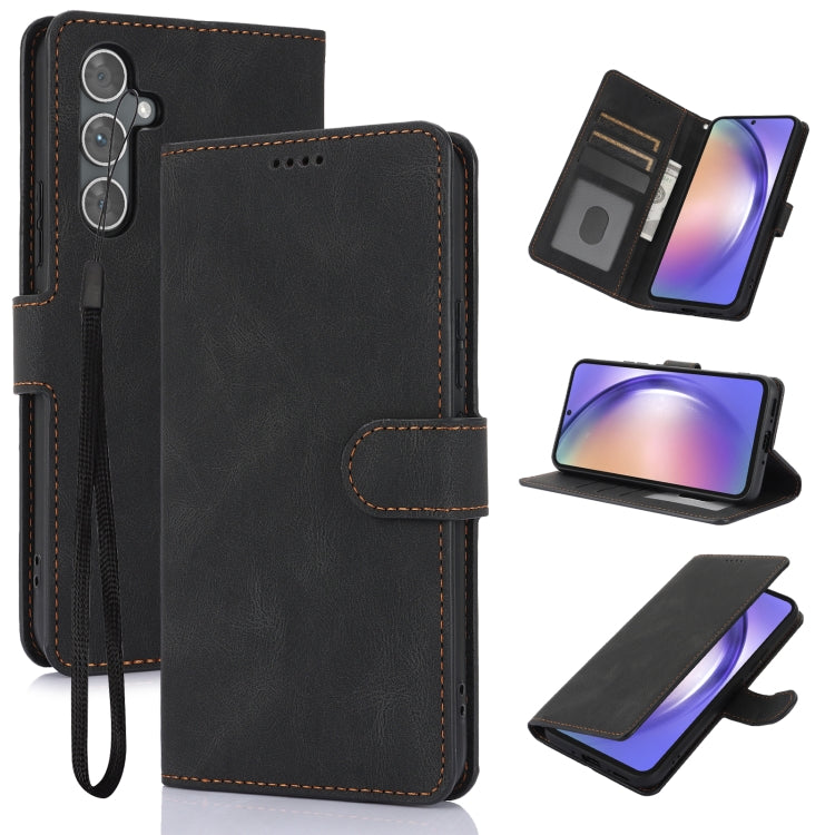 Fantasy Skin-feel Calfskin Texture Leather Phone Case, For Samsung Galaxy S24+ 5G, For Samsung Galaxy S24 5G, For Samsung Galaxy S23 FE 5G
