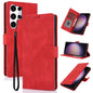 Fantasy Skin-feel Calfskin Texture Leather Phone Case, For Samsung Galaxy S26+ 5G, For Samsung Galaxy S26 Ultra 5G, For Samsung Galaxy S26 5G, For Samsung Galaxy S25 Edge 5G, For Samsung Galaxy S25 5G, For Samsung Galaxy S25+ 5G                        ...
