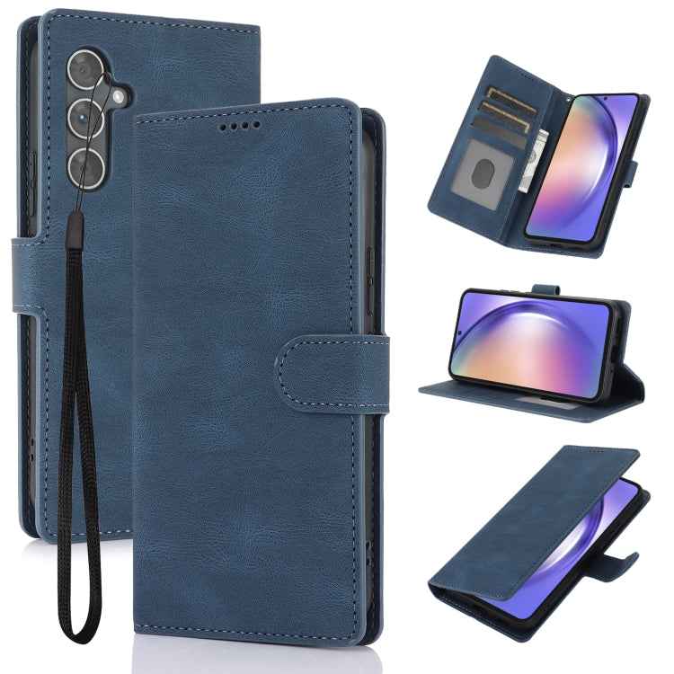 Fantasy Skin-feel Calfskin Texture Leather Phone Case, For Samsung Galaxy S26+ 5G, For Samsung Galaxy S26 Ultra 5G, For Samsung Galaxy S26 5G, For Samsung Galaxy S25 Edge 5G, For Samsung Galaxy S25 5G, For Samsung Galaxy S25+ 5G                        ...