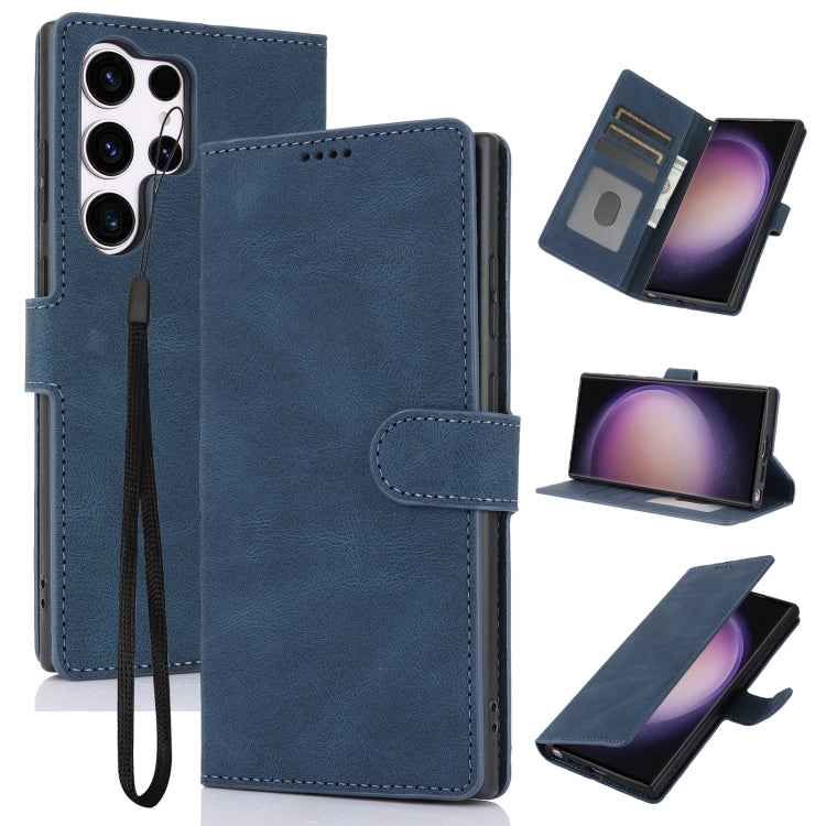 Fantasy Skin-feel Calfskin Texture Leather Phone Case, For Samsung Galaxy S26+ 5G, For Samsung Galaxy S26 Ultra 5G, For Samsung Galaxy S26 5G, For Samsung Galaxy S25 Edge 5G, For Samsung Galaxy S25 5G, For Samsung Galaxy S25+ 5G                        ...