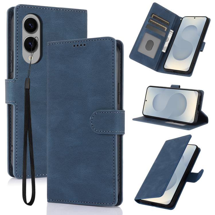 Fantasy Skin-feel Calfskin Texture Leather Phone Case, For Samsung Galaxy S26+ 5G, For Samsung Galaxy S26 Ultra 5G, For Samsung Galaxy S26 5G, For Samsung Galaxy S25 Edge 5G, For Samsung Galaxy S25 5G, For Samsung Galaxy S25+ 5G                        ...