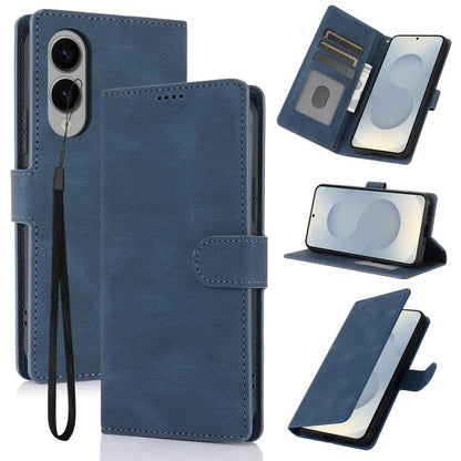 Fantasy Skin-feel Calfskin Texture Leather Phone Case, For Samsung Galaxy S26+ 5G, For Samsung Galaxy S26 Ultra 5G, For Samsung Galaxy S26 5G, For Samsung Galaxy S25 Edge 5G, For Samsung Galaxy S25 5G, For Samsung Galaxy S25+ 5G                        ...