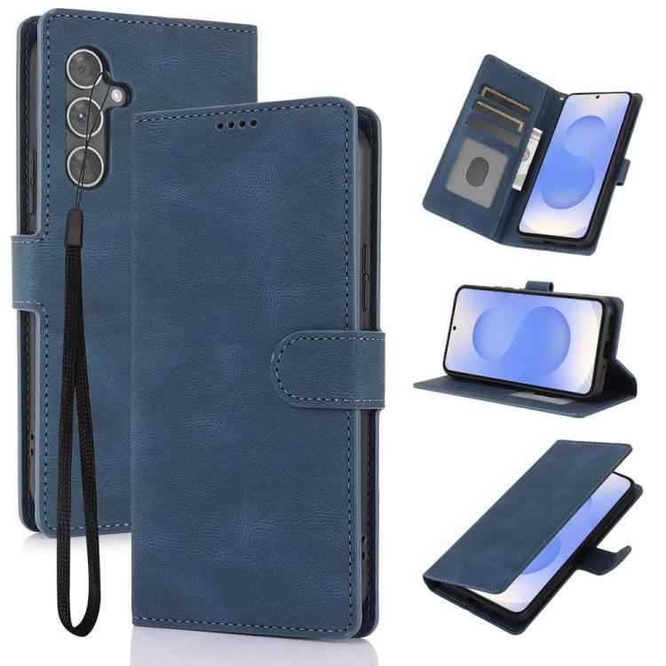 Fantasy Skin-feel Calfskin Texture Leather Phone Case, For Samsung Galaxy S26+ 5G, For Samsung Galaxy S26 Ultra 5G, For Samsung Galaxy S26 5G, For Samsung Galaxy S25 Edge 5G, For Samsung Galaxy S25 5G, For Samsung Galaxy S25+ 5G                        ...