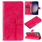 Tree & Cat Embossed Pattern Flip Leather Phone Case, For Galaxy S26 5G, For Galaxy S25 FE 5G, For Galaxy S25 / S24 5G, For Galaxy S25+ / S24+ 5G