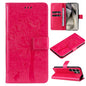 Tree & Cat Embossed Pattern Flip Leather Phone Case, For Galaxy S25 Ultra 5G
