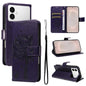 Tree & Cat Embossed Pattern Flip Leather Phone Case, For Galaxy S26 FE 5G, For Galaxy S26+ 5G, For Galaxy S26 Edge 5G, For Galaxy S26 Ultra 5G