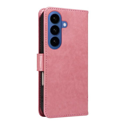 Tree & Cat Embossed Pattern Flip Leather Phone Case, For Galaxy S26 5G, For Galaxy S25 FE 5G, For Galaxy S25 / S24 5G, For Galaxy S25+ / S24+ 5G