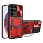 CD Texture Sliding Camshield Magnetic Holder Phone Case, For Samsung Galaxy S26 Ultra 5G, For Samsung Galaxy S25 Edge 5G, For Samsung Galaxy S25 5G, For Samsung Galaxy S25+ 5G, For Samsung Galaxy S25 Ultra 5G