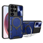 CD Texture Sliding Camshield Magnetic Holder Phone Case, For Samsung Galaxy S26 Ultra 5G, For Samsung Galaxy S25 Edge 5G, For Samsung Galaxy S25 5G, For Samsung Galaxy S25+ 5G, For Samsung Galaxy S25 Ultra 5G