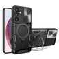 CD Texture Sliding Camshield Magnetic Holder Phone Case, For Samsung Galaxy S26 Ultra 5G, For Samsung Galaxy S25 Edge 5G, For Samsung Galaxy S25 5G, For Samsung Galaxy S25+ 5G, For Samsung Galaxy S25 Ultra 5G