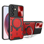 CD Texture Sliding Camshield Magnetic Holder Phone Case, For Samsung Galaxy S26 Ultra 5G, For Samsung Galaxy S25 Edge 5G, For Samsung Galaxy S25 5G, For Samsung Galaxy S25+ 5G, For Samsung Galaxy S25 Ultra 5G