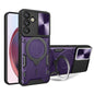 CD Texture Sliding Camshield Magnetic Holder Phone Case, For Samsung Galaxy S26 Ultra 5G, For Samsung Galaxy S25 Edge 5G, For Samsung Galaxy S25 5G, For Samsung Galaxy S25+ 5G, For Samsung Galaxy S25 Ultra 5G