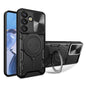 CD Texture Sliding Camshield Magnetic Holder Phone Case, For Samsung Galaxy S26 Ultra 5G, For Samsung Galaxy S25 Edge 5G, For Samsung Galaxy S25 5G, For Samsung Galaxy S25+ 5G, For Samsung Galaxy S25 Ultra 5G