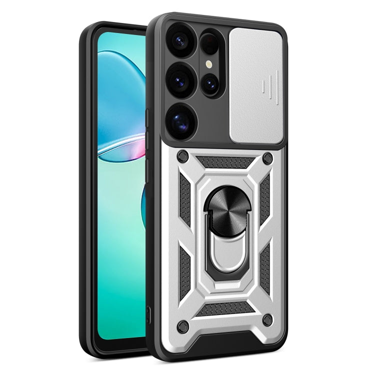 Sliding Camera Cover Design TPU+PC Phone Case, For Samsung Galaxy S25+ 5G, For Samsung Galaxy S25 Ultra 5G