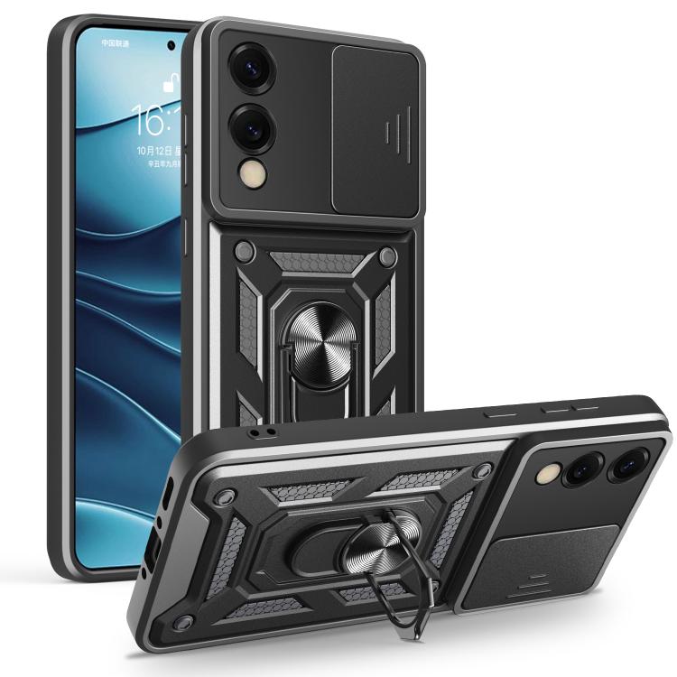 Sliding Camera Cover Design TPU+PC Phone Case, For Galaxy S26 FE / S25 FE 5G, For Samsung Galaxy S26+ 5G, For Samsung Galaxy S26 Ultra 5G, For Samsung Galaxy S26 5G, For Samsung Galaxy S25 Edge 5G, For Samsung Galaxy S25 5G