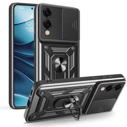 Sliding Camera Cover Design TPU+PC Phone Case, For Galaxy S26 FE / S25 FE 5G, For Samsung Galaxy S26+ 5G, For Samsung Galaxy S26 Ultra 5G, For Samsung Galaxy S26 5G, For Samsung Galaxy S25 Edge 5G, For Samsung Galaxy S25 5G