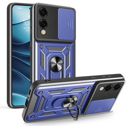 Sliding Camera Cover Design TPU+PC Phone Case, For Galaxy S26 FE / S25 FE 5G, For Samsung Galaxy S26+ 5G, For Samsung Galaxy S26 Ultra 5G, For Samsung Galaxy S26 5G, For Samsung Galaxy S25 Edge 5G, For Samsung Galaxy S25 5G