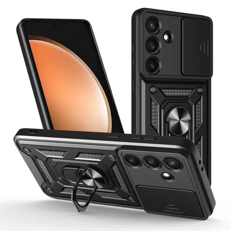 Sliding Camera Cover Design TPU+PC Phone Case, For Samsung Galaxy S26+ 5G, For Samsung Galaxy S26 Ultra 5G, For Samsung Galaxy S26 5G, For Samsung Galaxy S25 FE 5G, For Samsung Galaxy S25 Edge 5G, For Samsung Galaxy S25 5G