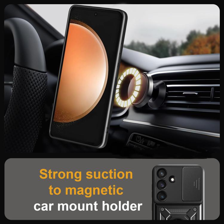 Sliding Camera Cover Design TPU+PC Phone Case, For Galaxy S26 FE / S25 FE 5G, For Samsung Galaxy S26+ 5G, For Samsung Galaxy S26 Ultra 5G, For Samsung Galaxy S26 5G, For Samsung Galaxy S25 Edge 5G, For Samsung Galaxy S25 5G