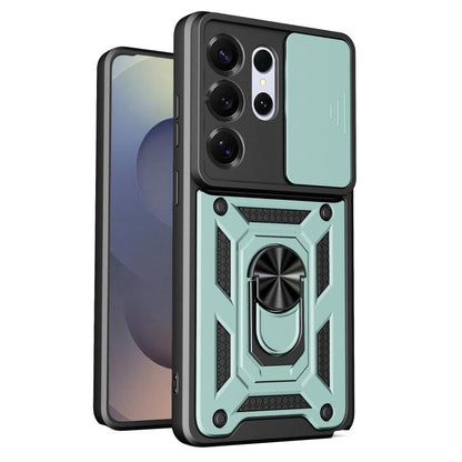 Sliding Camera Cover Design TPU+PC Phone Case, For Galaxy S26 FE / S25 FE 5G, For Samsung Galaxy S26+ 5G, For Samsung Galaxy S26 Ultra 5G, For Samsung Galaxy S26 5G, For Samsung Galaxy S25 Edge 5G, For Samsung Galaxy S25 5G