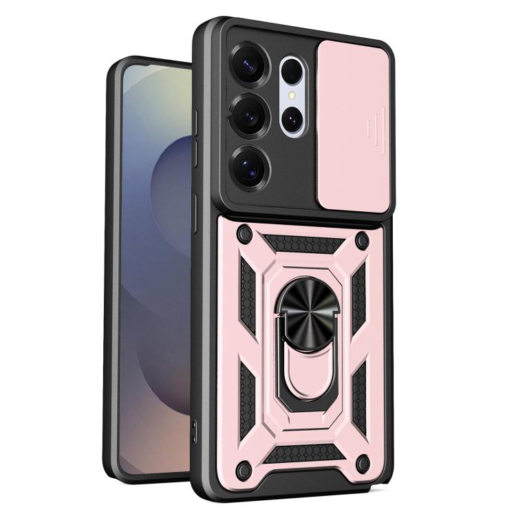 Sliding Camera Cover Design TPU+PC Phone Case, For Galaxy S26 FE / S25 FE 5G, For Samsung Galaxy S26+ 5G, For Samsung Galaxy S26 Ultra 5G, For Samsung Galaxy S26 5G, For Samsung Galaxy S25 Edge 5G, For Samsung Galaxy S25 5G