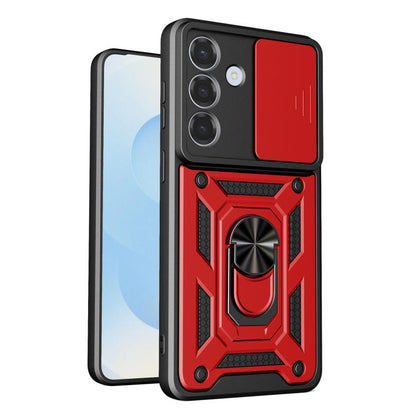 Sliding Camera Cover Design TPU+PC Phone Case, For Galaxy S26 FE / S25 FE 5G, For Samsung Galaxy S26+ 5G, For Samsung Galaxy S26 Ultra 5G, For Samsung Galaxy S26 5G, For Samsung Galaxy S25 Edge 5G, For Samsung Galaxy S25 5G