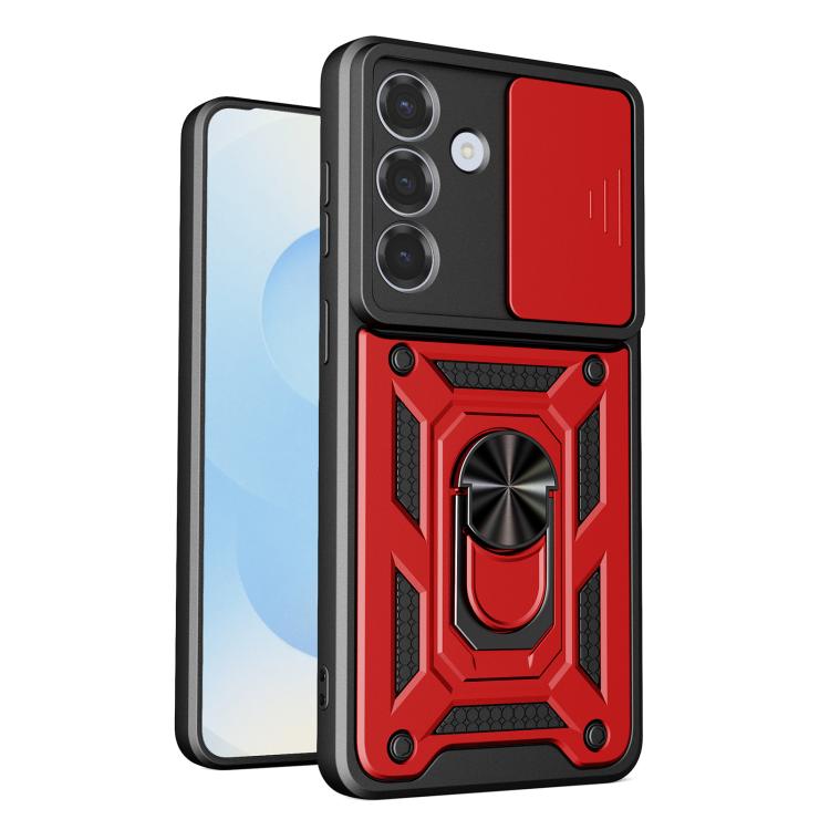 Sliding Camera Cover Design TPU+PC Phone Case, For Galaxy S26 FE / S25 FE 5G, For Samsung Galaxy S26+ 5G, For Samsung Galaxy S26 Ultra 5G, For Samsung Galaxy S26 5G, For Samsung Galaxy S25 Edge 5G, For Samsung Galaxy S25 5G