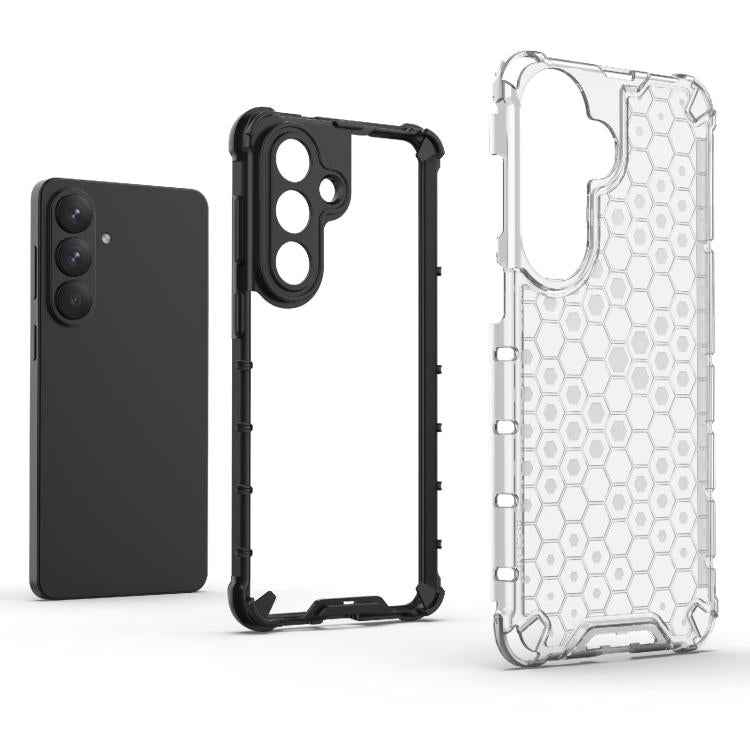 Honeycomb Shockproof Phone Case, For Samsung Galaxy S26+ 5G, For Samsung Galaxy S26 Edge  5G, For Samsung Galaxy S26 Ultra 5G, For Samsung Galaxy S26 5G, For Samsung Galaxy S25 Edge 5G, For Samsung Galaxy S25 5G, For Samsung Galaxy S25+ 5G             ...
