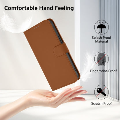 Skin Feel Solid Color Leather Phone Case with Lanyard, For Samsung Galaxy S25 5G, For Samsung Galaxy S25+ 5G