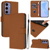 Skin Feel Solid Color Leather Phone Case with Lanyard, For Samsung Galaxy S24 5G, For Samsung Galaxy S23 FE 5G