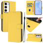 Skin Feel Solid Color Leather Phone Case with Lanyard, For Samsung Galaxy S23 5G, For Samsung Galaxy S20 FE 2022