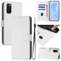 Skin Feel Solid Color Leather Phone Case with Lanyard, For Samsung Galaxy S23 5G, For Samsung Galaxy S20 FE 2022