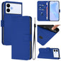 Skin Feel Solid Color Leather Phone Case with Lanyard, For Samsung Galaxy S26 Edge 5G, For Samsung Galaxy S26 Ultra 5G