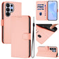Skin Feel Solid Color Leather Phone Case with Lanyard, For Samsung Galaxy S26 Edge 5G, For Samsung Galaxy S26 Ultra 5G
