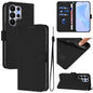 Skin Feel Solid Color Leather Phone Case with Lanyard, For Samsung Galaxy S26 Edge 5G, For Samsung Galaxy S26 Ultra 5G